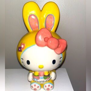 Hello Kitty Easter Bunny Blue Sky Clayworks figurine